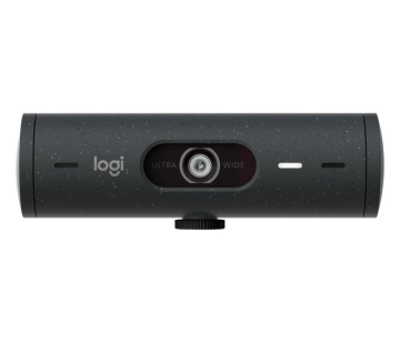 Camera web Logitech Rally BRIO 500 Graphite, rezolutie senzor 4MP, rezolutie foto 1920 x 1080 pixeli, interfata USB-C, microfon, Mod automat HDR, unghi de vizibilitate 90 grade, graphite - Img 9