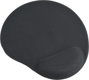 Mousepad Gembird, cauciuc si gel, 240 x 220 x 4mm, negru - Img 1