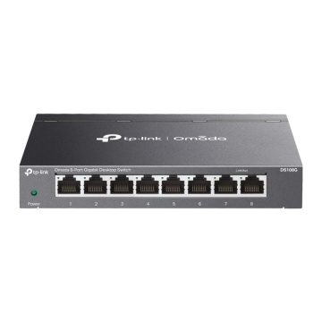 Omada 8-Port Gigabit Desktop Switch PORT: 8× Gigabit RJ45 Ports SPEC: Desktop Steel Case FEATURE: Plug and Play - Img 2