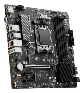 Placa de Baza MSI PRO B650M-P AM5, 4x DDR5, 1x HDMI 1x DP 1x VGA, 1x PCIE x16 2x PCIE x1, 2x M.2, 4x SATA 6GB/s, mATX - Img 3