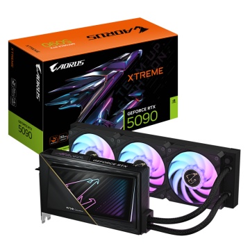 Placa Video GIGABYTE AORUS GEFORCE RTX 5090 XTREME WATERFORCE 32GB GDDR7 512 bit, PCIE 5.0, 3x DP 1x HDMI, 3x 120mm ARGB - Img 1