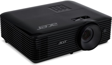 Proiector Acer X1228H, XGA 1024*768, up to WUXGA 1920*1200, 4500 lumeni, DLP 3D ready, 4:3/ 16:9, 20.000:1, dimensiune maxima imagine 300", distanta maxima de proiectie 11.8 m, boxa 3W, lampa 6.000 ore/ 15.000 ore Ecomode, 24-32 dB, 2.8 kg, D-sub, HDMI, - Img 1