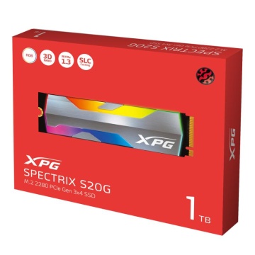 SSD Adata XPG SPECTRIX S20G, 500GB, M2 - Img 6