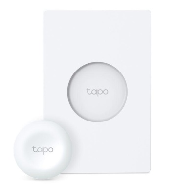 TP-LINK TAPO S200D intrerupator inteligent cu baza(NECESITA HUB TAPO), Standarde și Protocoale: 868Mhz / 922MHz, Cerințe de sistem: iOS 10+, Android 5.0+, 86 × 86 × 23.7 mm, alimentare: Baterie CR2032. - Img 1