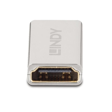 Adaptor Lindy HDMI 2.1, conector A HDMI Female, conector B HDMI Female, latime de banda suportata 48Gbps, rezolutie maxima 8K UHD 7680x4320@60Hz 4:4:4 10-bit, gri - Img 8