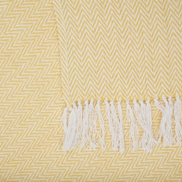 CUVERTURA PLED 160X200 CM ZIG YELLOW - Img 3