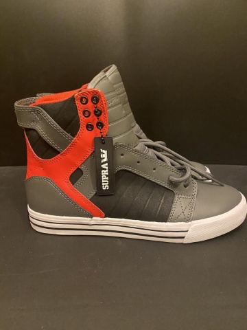 INCALTAMINTE SUPRA SKYTOP IV LIGHT GREY/WHITE/CHARCOAL, 44.5 - Img 2