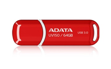 Memorie USB Flash Drive Adata UV150, 64Gb, USB 3.0, rosu - Img 2