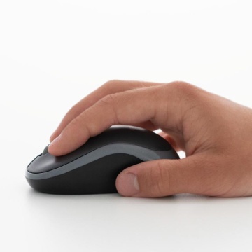 Mouse Logitech M185 Wireless, rezolutie 1000 DPI, negru - Img 11