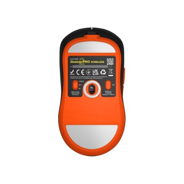 Mouse wireless Hator Quasar 2 Pro, conectivitate 2.4GHz, bluetooth si USB, polling rate pana la 1000Hz, senzor PixArt 3395, rezolutie maxima 26000 DPI, capacitate baterie 600 mAh, durata de viata baterie in modul wireless pana la 100 ore, timp incarcare - Img 3