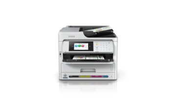 Multifunctional inkjet color Epson WorkForce Pro WF-C5890DWF, dimensiune A4 (Printare, copier, Fax ),duplex, viteza 34ppm alb-negru si color, rezolutie 4.800 x 1.200 dpi, alimentare hartie 250 coli + 50 ADF, Scanner: 24 ipm,rezolutie 1200 x 2400dpi, scan - Img 4
