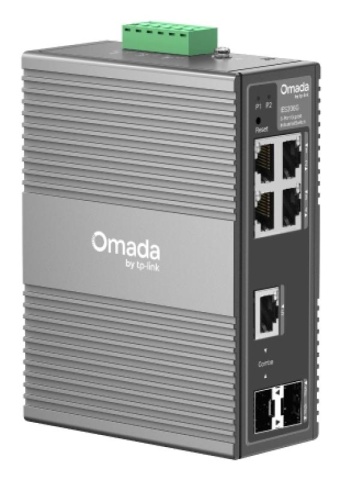 Omada 6-Port Gigabit Industrial Easy Managed Switch 4× Gigabit RJ45 Ports 1× Gigabit RJ45/SFP Combo Slot, 1× Gigabit SFP Slot Operating Temperature: -40~75°C (-40~167°F) IP40 Aluminum Casing Centralized Cloud Management - Img 3