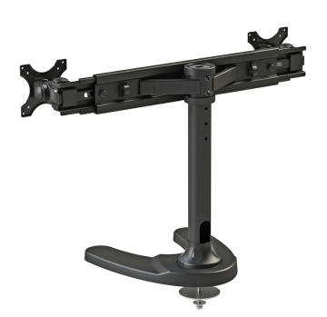 Suport dublu monitor de birou Neomounts FPMA-D700DD; pentru display-uri cu diagonale 19"-30", sistem de prindere VESA 75x75~100x100, greutate maxima suportata 8kg - per ecran, full motion, tilt +180°, swivel +180°, rotate +360°; inaltime reglabila manual - Img 3
