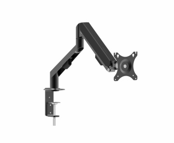 Suport monitor Serioux MM1101, tip: arc cu gaz, reglarea poziției unghiului de înclinare: -45 / + 90 °, pivotant: 180 °, rotatie pentru ambele brate: 360 °, VESA: 75x75mm & 100x100mm, greutate maxima suportata: 9 kg, compatibilitate: 10"-30" - Img 1