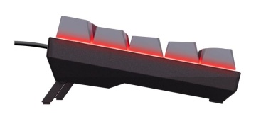 Tastatura mecanica cu fir Trust GXT 867 Acira, USB 2.0. nr taste 61, swtich linear, negru - Img 8