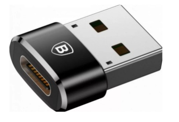 Adaptor Baseus Mini CAAOTG-01, negru - Img 1