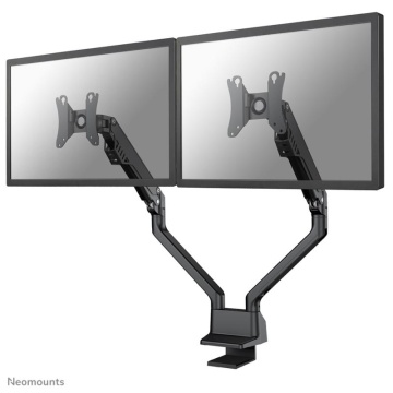 Brat dublu pt monitor Neomounts by Newstar, fullmotion 10"-32", greutate maxima suportata 8 kg per monitor, VESA min: 75x75 mm, VESA max: 100x100 mm, negru - Img 7