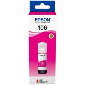Cartus cerneala Epson 106 ECOTANK , magenta, capacitate 70ml, pentru L7160, L7180. - Img 1