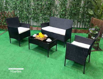 HEINNER SET MOBILIER 4 PIESE BLACK - Img 1