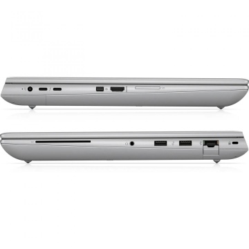 Laptop HP Zbook 16 Fury G11 cu procesor Intel Core i9-14900HX 24 Core (2.2 GHz, up to 5.8GHz, 36MB), 16 inch WUXGA, NVIDIA RTX 3500 Ada 12GB GDDR6, 32GB DDR5, SSD, 1TB PCIe-4x4 2280 NVMe TLC, Windows 11 Pro 64bit High End, Dark Ash, 1yw - Img 4