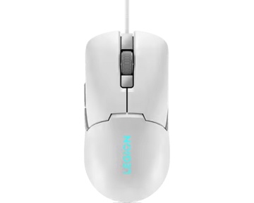 Mouse gaming Lenovo Legion M300s, Iluminare RGB, 8k DPI, Sensor Pixart, Glacier White - Img 4