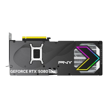 Placa Video PNY GEFORCE RTX 5080 ARGB EPIC-X RGB OC 16GB GDDR7 256bit, PCIE 5.0, 3x DP 1x HDMI - Img 3
