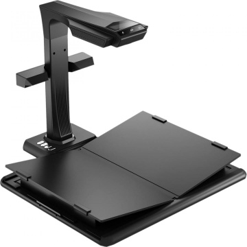 Scanner portabil CZUR M3000 Pro V3, rezolutie 7936 x 5952 pixeli, rezoltuie optica 48MP, rezolutie efectiva 470 dpi, senzor HD CMOS, dimensiune maxima document A3, focalizare fixa, output JPG, PDF, Word, Excel, TIFF, pedala actiune, buton initiere scan, - Img 2