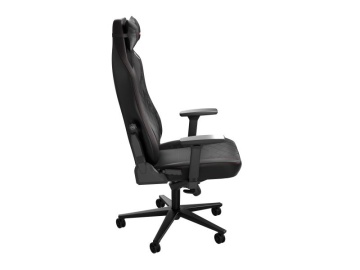 Scaun gaming Genesis Nitro 890 G2, material Synthetic PU + Textil, reglabil pe inaltime, greutate maxima suportata 150 kg, inaltime scaun reglabil 47 - 53 cm, spatar ajustabil 135°, dimensiuni roti 60mm, echipat cu piston cu gaz clasa 4, manere 3D, negru - Img 7