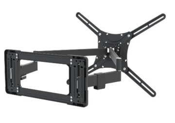 Suport TV de perete, Barkan BM464L, Full Motion cu 2 brate, 13"- 90", VESA 600 x 400 mm, suporta pana la 60kg, negru - Img 4