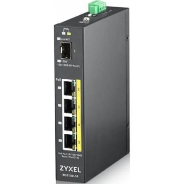 Switch Zyxel RGS100-5P-ZZ0101F, 5 port, 100/1000 Mbps - Img 1