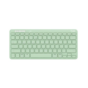 Tastatura Trust Lyra Wireless, conexiune USB-A, USB-C 1.1, raza de acoperire wireless 10m, 1x AAA baterie, compatibila cu laptop, pc, Bluetooth devices, tableta, alba - Img 6