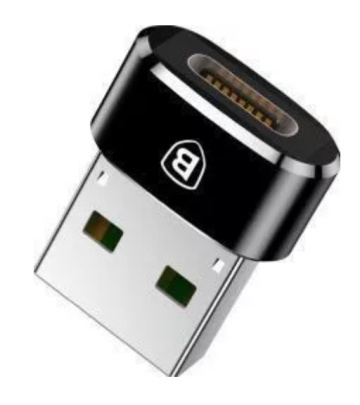 Adaptor Baseus Mini CAAOTG-01, negru - Img 2