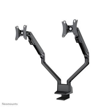 Brat dublu pt monitor Neomounts by Newstar, fullmotion 10"-32", greutate maxima suportata 8 kg per monitor, VESA min: 75x75 mm, VESA max: 100x100 mm, negru - Img 8