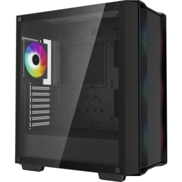 Carcasa DEEPCOOL CC560 V2 Mid Tower ARGB NEGRU - Img 3