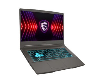 Laptop MSI Gaming Thin A15 B7UC-431XRO, 15.6" FHD (1920x1080), 144Hz, IPS-Level, AMD Ryzen™ 5 7535HS (6C / 12T, 3.3 / 4.55GHz, 3MB L2 / 16MB L3), video dedicat NVIDIA GeForce RTX 3050 4GB GDDR6, RAM DDR5 8GB*2 2800, Up to DDR5-4800, 2 Slots, Max 64GB, - Img 2