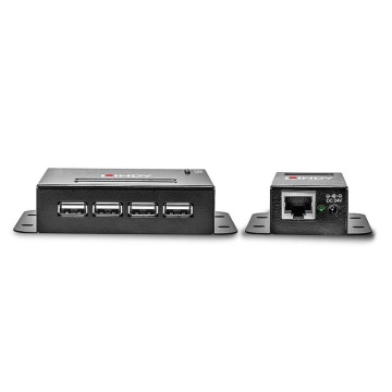 Lindy 50m 4 Port USB 2.0 Cat.5e Extender Technical details Specifications USB Standard: USB 2.0 Supported Bandwidth: 480Mbps Maximum Distance: 50m (164.04ft) Transmission Medium: Cat.5/5e/6 or higher network cable Chipset: NS1021 Special Features: - Img 7