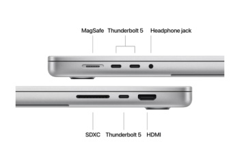 MacBook Pro 16.2"/Apple M4 Pro (CPU 14-core, GPU 20-core, Neural Engine16-core)/24GB/1TB - Silver - INT KB (cto from MX2T3RO/A) - Img 8