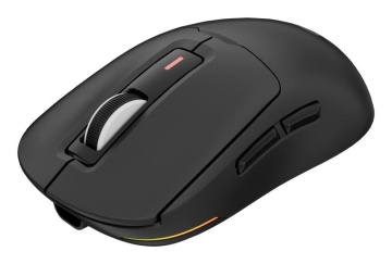 Mouse gaming wireless Gensesis Zircon 660, senzor optic Pixart PAW3311, interfata USB, rezolutie maxima 12000 DPI, numar butoane 6, iluminare RGB, switch mecanic Huano Purple 90M, negru - Img 3