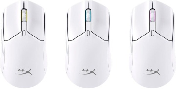 Mouse HyperX Pulsefire Haste Core 2 Wireless, rezolutie maxima 12000 DPI, conectivitate 2.4GHz Wireless / Bluetooth 5.2, polling rate pana la 1000 Hz, durata de viata baterie pana la 100 de ore in modul 2.4GHz highspeed, si pana la 200 de ore in modul - Img 3