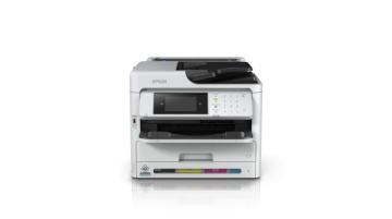 Multifunctional inkjet color Epson WorkForce Pro WF-C5890DWF, dimensiune A4 (Printare, copier, Fax ),duplex, viteza 34ppm alb-negru si color, rezolutie 4.800 x 1.200 dpi, alimentare hartie 250 coli + 50 ADF, Scanner: 24 ipm,rezolutie 1200 x 2400dpi, scan - Img 6