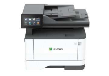 Multifunctional laser monocrom Lexmark MX432adwe, A4, Imprimare/Copiere/Scanare/Fax, Grup de lucru mic,Ecran tactil color Lexmark e-Task de 4,3 inchi (10,9 cm),Alimentator multifuncţional de 100 de coli, Unitate duplex integrată, Tavă de ieşire de 150 de - Img 1