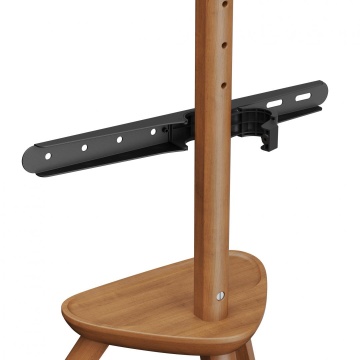 Stand TV lemn Serioux de podea 34-44F-02, dimensiuni: 768x505x1315mm, compatibilitate dimensiune ecran: 45"-65", VESA: 200x200, 300x200, 400x200, 300x300, 400x300, 400x400, greutate maximă suportata: 40 kg, interval de rotire: ±45°, management cabluri - Img 8