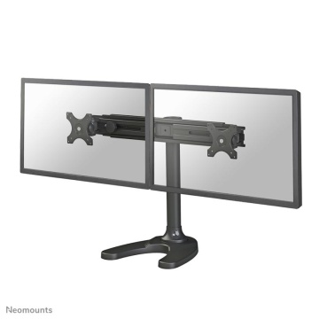 Suport dublu monitor de birou Neomounts FPMA-D700DD; pentru display-uri cu diagonale 19"-30", sistem de prindere VESA 75x75~100x100, greutate maxima suportata 8kg - per ecran, full motion, tilt +180°, swivel +180°, rotate +360°; inaltime reglabila manual - Img 5
