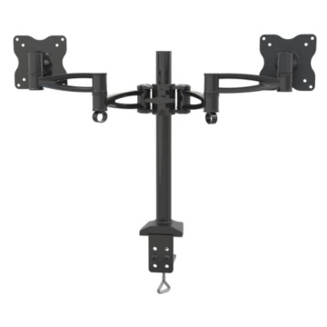 Suport Monitor de Birou Dual, Barkan E642.B, 13" - 29", VESA 100x100, suporta pana la 4kg, negru - Img 5
