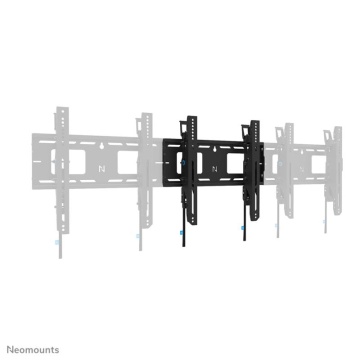 Suport perete Neomounts heavy duty, pentru display-uri interactive si ecrane grele de pana la 32-75", sistem de prindere VESA 400x400, greutate maxima suportata 100, cu inclinatie +15°, -15° , distanta fata de perete 9.3cm, cu sistem ce permite - Img 11