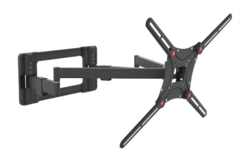 Suport TV de perete, Barkan BM464L, Full Motion cu 2 brate, 13"- 90", VESA 600 x 400 mm, suporta pana la 60kg, negru - Img 5