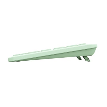 Tastatura Trust Lyra Wireless, conexiune USB-A, USB-C 1.1, raza de acoperire wireless 10m, 1x AAA baterie, compatibila cu laptop, pc, Bluetooth devices, tableta, alba - Img 7