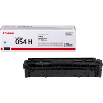 Toner Canon CRG‑054H Cyan High Yield 2300 pagini – Original – AziaVision.ro