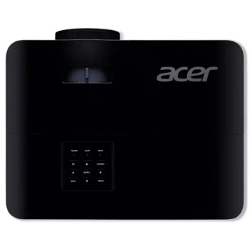 Videoproiector Acer X119H, SVGA 800*600, up to WUXGA (1920* 1200), 4.800 lumeni, 4:3/ 16:9, 20.000:1, zoom 1.1x, dimensiune maxima 300", distanta maxima de proiectie 11.8 m, boxa 3W, lampa 6.000 ore/ 15.000 ore ExtremeEco, 2.8 kg, D-sub, HDMI, PC audio - Img 1