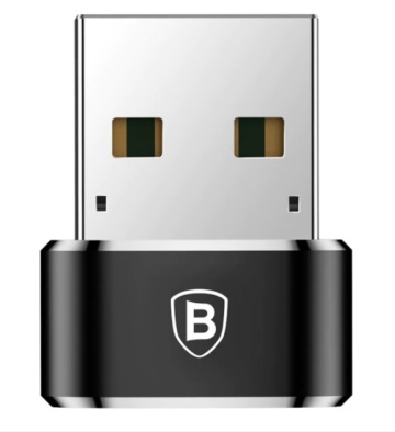 Adaptor Baseus Mini CAAOTG-01, negru - Img 3